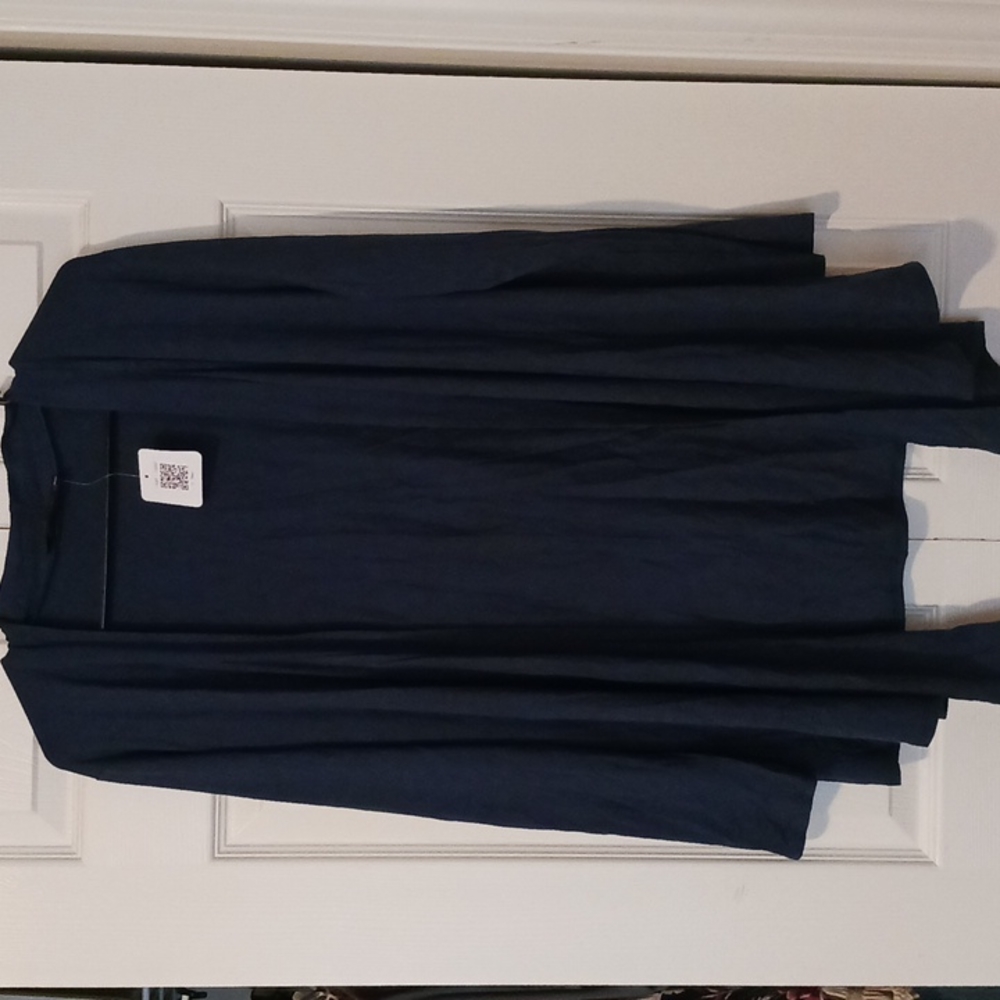 Navy cardigan